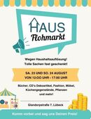 Hausflohmarkt am 23.08. / 24.08.25 von 12:00 - 17:00 Uhr in 23554