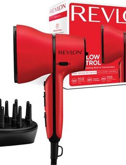 Revlon Haartrockner Haartrockner mit Luftstromregelung - REVLON Airflow Control, RVDR5320E, 2000 W, kompakter Trockner, Frisierdüse + Lockenverstärkungs-Diffusor, 2000 W
