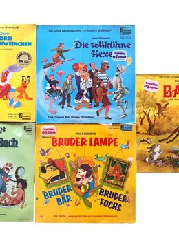 5 seltene LPs Disneyland Records ungeöffnet Ende 60er selten rar Sammler-Platten - München Sendling