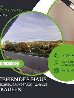 ***EIN-Familien-Haus mit Platz für 2 Haushalte, sofort frei!*** - Idar-Oberstein