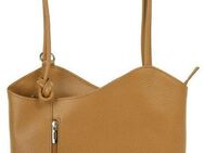 Cluty Cityrucksack, echt Leder, Made in Italy