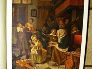 Jan Steen Niklasfest Grafik Kunstdruck 115 J. alt. B030 - Eschweiler