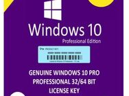 Microsoft Windows 10 Pro genuine key 32/64 bit - Villingen-Schwenningen