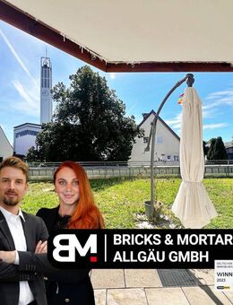 Charmante 2-Zimmerwohnung mit besonderem Gartencharakter in Kempten - Kempten (Allgäu)