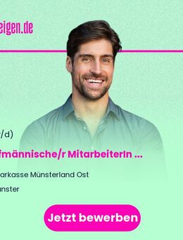 Kaufmännische/r MitarbeiterIn (w/m/d) mit Assistenzaufgaben für die Geschäftsleitung - Münster
