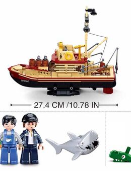 ✅SLUBAN M38-B1118 The Great Shark ✅Lego kompatibel - Bad Birnbach