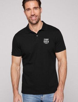CAMP DAVID Poloshirt mit kleiner Logo-Stickerei auf Brusthöhe