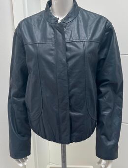 Lederjacke von Esprit Gr. 40 anthrazit - Vechta