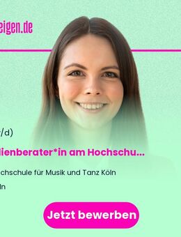 Studienberater*in (m/w/d) am Hochschulstandort Köln - Köln