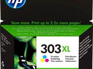 HP 303XL Tintenpatrone (1-tlg., original Druckerpatrone 303 cyan/magenta/gelb XL)