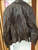 Fransenlederjacke Herren in 34621