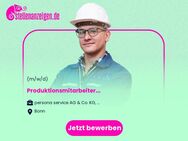 Produktionsmitarbeiter (m/w/d) - Bonn