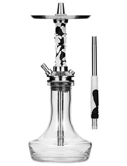 Moze Breeze Pro - Candy Line Grey/White Shisha - Wiesbaden