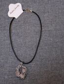 #Lederkette mit Achat-Drusenanhänger, #Unikat in 85276