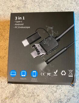 Endoscope PC Android 1 Meter soft wire neuwertig - Warendorf
