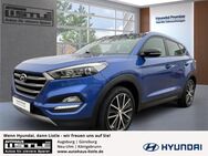 Hyundai Tucson, 1.6 Passion Mehrzonenklima Spurhalteass, Jahr 2018 - Neu Ulm