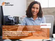 Empfangsmitarbeiter - Schwerpunkt Telefonie (m/w/d) im Bereich Unternehmensorganisation - Schweinfurt