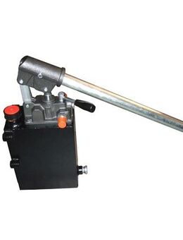 Hydraulik doppeltwirkende Handpumpe mit 5l Tank komplett Set SET 1 - Wuppertal