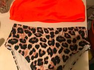 Bikini Set mit leoparden Muster orange Gr. M neu - Augsburg