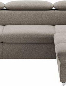 sit&more Ecksofa Valentine, L-Form, Sofa mit Armteil- & Kopfteilverstellung, optional mit Bettfunktion, Ottomane links oder rechts