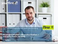 Finanzbuchhalter / Bilanzbuchhalter / Steuerfachwirt (m/w/d) - Stuttgart