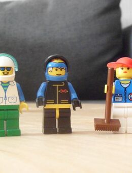 Original Lego Figuren ( System 2126, 697, 4556 ) - Unna