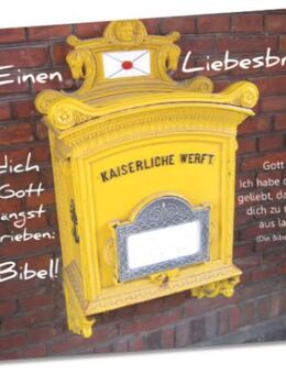 Christliche Postkarte: Briefkasten der Kaiserlichen Werft - Christian Postcards - Karten zur Ermutigung - Wilhelmshaven