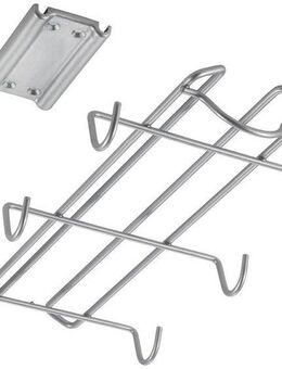 Metaltex Deckenhaken Slide-Mugs, (Set), Polytherm®Beschichtung, ausziehbar, für bis zu 6 Tassen oder Becher
