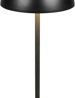 Reality Leuchten LED Tischleuchte ORTIZ, Outdoor Akku Tischleuchte in Pilzform, IP44, Touchdimmer USB-C, Dimmfunktion, Memoryfunktion, USB-Ladefunktion, LED fest integriert, Warmweiß, Memoryfunktion für Dimmstufe, Garten Tischlampe Akku 3h Laufzeit