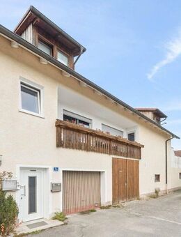 Haus mit Werkstatt, zwei Wohnungen und großer Terrasse - ideal für Familie und Kapitalanleger - Mainburg