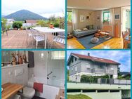 Oberstaufen-OT: Schicke 3 Zimmer-Wohnung mit XXL-Terrasse, mit Blick in die Berge und die Natur! - Oberstaufen