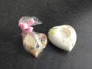 2 Herz Leuchter zus. 3,- Teelichthalter Tischlichter Dio Deko - Flensburg