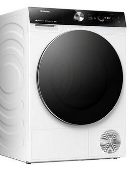 Hisense Wärmepumpentrockner DH7S107BW, Dynamisches TFT-Touch-Display