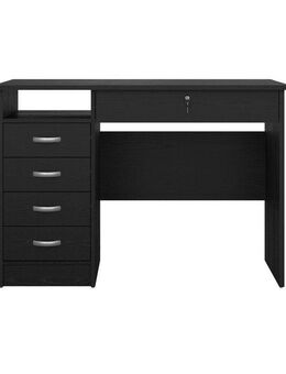 INOSIGN Schreibtisch Funktion Plus, Arbeitstisch, Bürotisch, Computertisch mit 5 Schubladen,1 abschließbar,Breite 110 cm