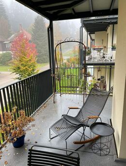 3 Zimmer mit einem großzügiger Balkon direkt am Kurpark - Königsfeld (Schwarzwald)