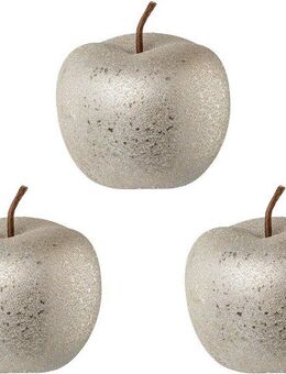 Creativ deco Dekofigur Weihnachtsdeko (3 St), mit Glitzer-Effekt-Oberfläche