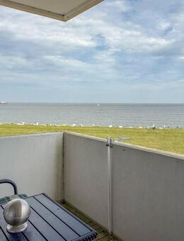 3-Zimmer Eck-Wohnung mit Blick auf Kugelbake, Schifffahrtsweg und Hafen - Cuxhaven