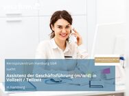 Assistenz der Geschäftsführung (m/w/d) in Vollzeit / Teilzeit - Hamburg