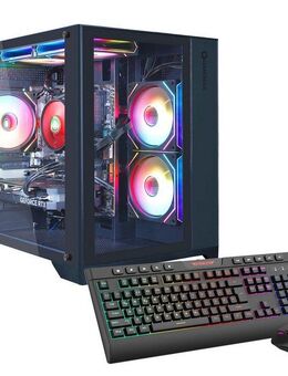 GAMEMAX Infinity Mini BK 7787 Gaming-PC (AMD Ryzen 7 5700X, RTX 5060 Ti, 32 GB RAM, 1000 GB SSD, Luftkühlung aktiv, Windows 11)