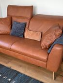 Ledersofa - absolut neuwertig mit Garantie! in 73087