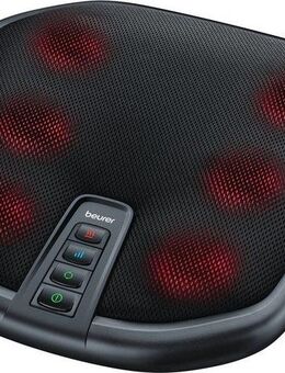 BEURER Fußmassagegerät FM 70 mit 2-in-1 Funktion: Fuß- und Rückenmassage, mit Wärmefunktion, 3 Intensitätsstufen, Shiatsu-Massage, waschbarer Bezug