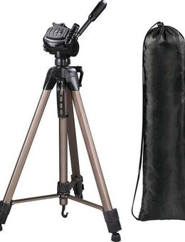 Hama Dreibein Fotostativ, Kamera Stativ, 3-Wege-Kopf, Star 63, 66-166 cm Dreibeinstativ