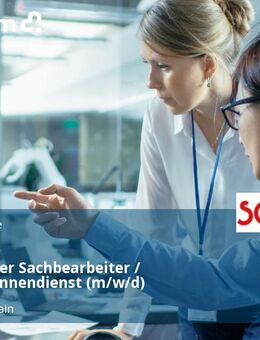 Technischer Sachbearbeiter / Vertriebsinnendienst (m/w/d) - Lohr (Main)