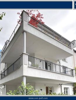 VON POLL BAD HOMBURG: Barrierefreie, neuwertige 3-Zi-Stadtwohnung mit überdachter SW-Terrasse - Bad Homburg (Höhe)