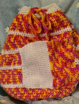 Matchsack gestrickt - Castrop-Rauxel