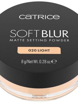 Catrice Puder Soft Blur Matte Setting Powder, Vielseitig: Zum Fixieren, Baken oder für Touch-ups geeignet
