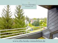 Helle, gemütliche Maisonette-Wohnung mit Balkon + Garage in guter Lage von Braunlage. - Braunlage