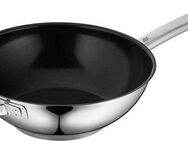 WMF Wok Durado Wokpfanne Induktion 28 cm, Cromargan® Edelstahl Rostfrei 18/10 (1-tlg), Antihaftbeschichtung, für aller Herdarten geeignet