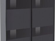 Wimex Schwebetürenschrank Altona mit Glaselementen und zusätzlichen Einlegeböden