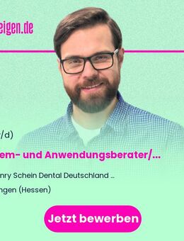 System- und Anwendungsberater/in Connect Dental (m/w/d) - Langen (Hessen)